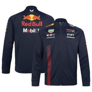 Castore Navy Red Bull Racing 2023 Team Softshell Full-Zip Jacket XL Blue NWT